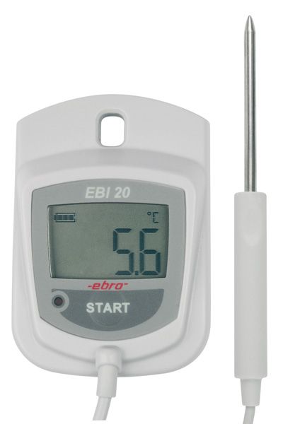 Standardowy rejestrator danych temperatury EBI 20-TE1